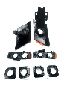 Image of Repair kit for bracket, bumper, front image for your BMW